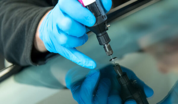 Windshield chip repair in Ft. Myers by a Service Pros Auto Glass technician